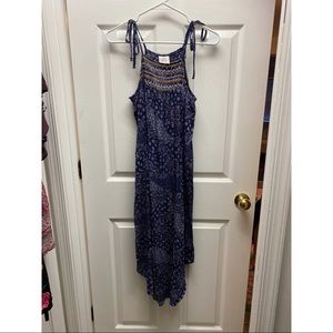 Knox Rose Halter Dress w/ties